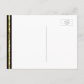 グリッターストライプ – 私の花嫁のメイドになる？ インビテーションポストカード (裏面)