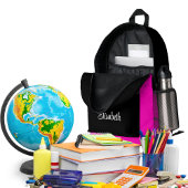 グリッターストロベリードリップスライムパーソナライズされた プリントバックパック