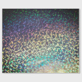 グリッタースパークルセイン紙吹雪数々のカラープリントp ラッピングペーパー (フラット)