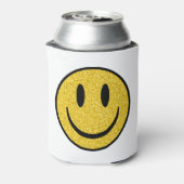 グリッタースマイル顔 缶クーラー (缶裏面)
