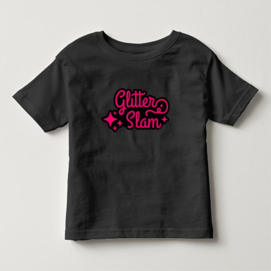 グリッタースラム トドラーTシャツ (正面)