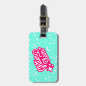 グリッタースラム ラゲッジタグ (正面縦)