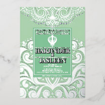 グリッターセージシルバー金ゴールドシーク・アナンド結婚・カラジ