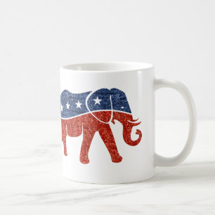 グリッターゾウ コーヒーマグカップ