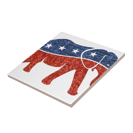 グリッターゾウ タイル (側面)