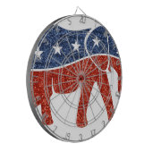 グリッターゾウ ダーツボード (正面左)