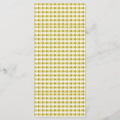 グリッターゾウ&モンキーゴルフベビーシャワーメニュー メニュー (裏面)