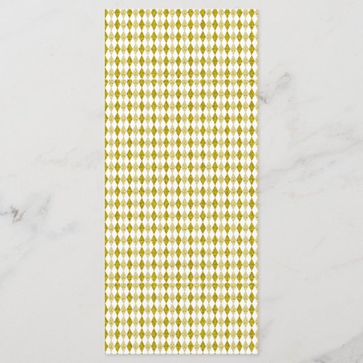 グリッターゾウ&モンキーゴルフベビーシャワーメニュー メニュー (裏面)