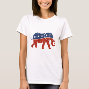 グリッターゾウ Tシャツ