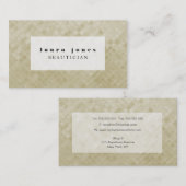 グリッタータイル美容師ファッションテンプレート 名刺 (正面/裏面)