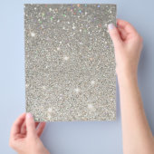 グリッターチラ空白のー チラシ (手)