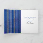 グリッターディアオンスノーフレークデザインカード カード (内部)