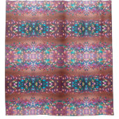 グリッタートレンディーオペルホログラフィックコレクション シャワーカーテン (正面)