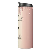 グリッタードリップカスタムスの退職ギフト タンブラー (回転右)