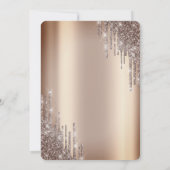 グリッタードリップグラッドキャップ卒業 招待状 (裏面)