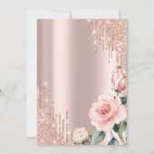 グリッタードリップスウォーターカラーバラクインセアニラ 招待状 (裏面)