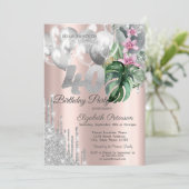 グリッタードリップスバルーン熱帯花40位 招待状 (スタンド正面)