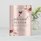 グリッタードリップスワイングラスバラリハーサルディナー 招待状 (スタンド正面)