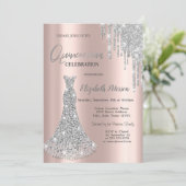 グリッタードリップス、ダイアモンズドレス第5誕生日 招待状 (スタンド正面)