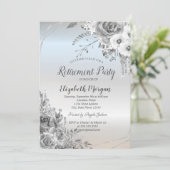 グリッタードリップス、花、シルバーの引退 招待状 (スタンド正面)