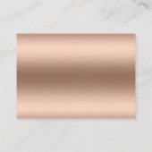 グリッタードリップ青銅製ベビーシャワーベビー エンクロージャーカード (裏面)