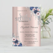 グリッタードリップ,エッフェルタワーブルーバラスウィート16 招待状 (スタンド正面)