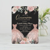 グリッタードレエレガントスシックバラキンセアニェラ 招待状 (スタンド正面)