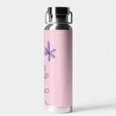 グリッタードードルデイジーオンドット ウォーターボトル (背面)
