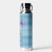 グリッタードードルデイジーオンプレイド ウォーターボトル (背面)