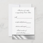 グリッターハイヒールシューズRSVP 出欠カード (裏面)