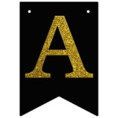 グリッターハッピーバースデーバンティングバナー バンティングフラッグ (第3の旗)