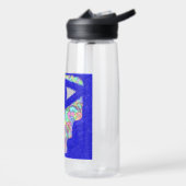 グリッターハムザフローラ ウォーターボトル (左面)