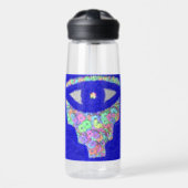 グリッターハムザフローラ ウォーターボトル (正面)