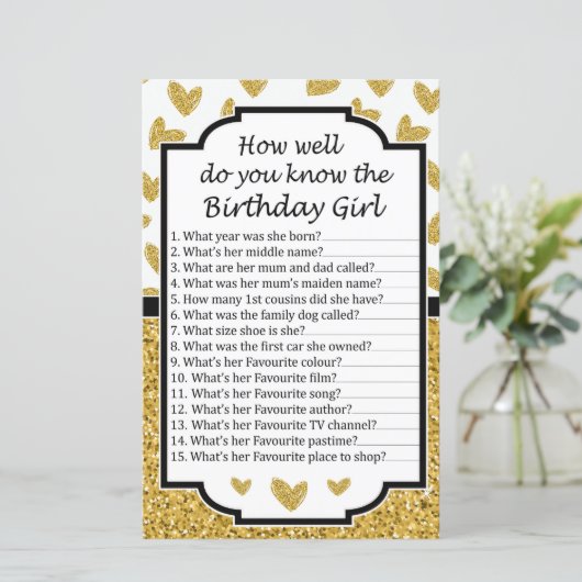 グリッターハート誕生日をどれだけ知っているか (スタンド正面)