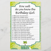 グリッターハート誕生日をどれだけ知っているか (正面)