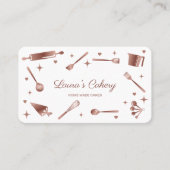 グリッターバラ金ゴールドベーキングツールウィスク 名刺 (正面)