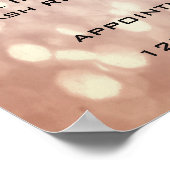 グリッターバラ金ゴールドメイクアップ目まぶし価格表1 ポスター (角)