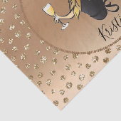 グリッターバラ金ゴールド誕生日又は退職パーティー 薄葉紙 (詳細)