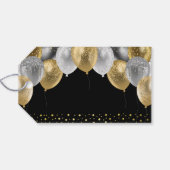 グリッターバルーン30th誕生日パーティーギフトラベル ギフトタグ (裏面横)