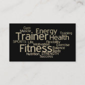 グリッターパーソナルトレーナー名刺 名刺 (正面)