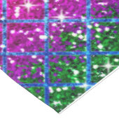 グリッターパープルスナンケスキン テーブルクロス (アングル)