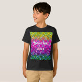 グリッターパープルスナンケスキン Tシャツ (正面フル)