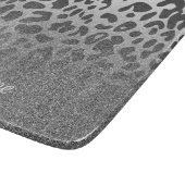 グリッターヒョウ印刷 カッティングボード (角)