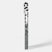 グリッターヒョウ印刷 Case-Mate iPhoneケース (裏面 / 左)