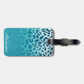 グリッターヒョウ ラゲッジタグ (裏面横)