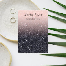 グリッターピンクとブラックの収入保持者