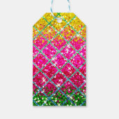 グリッターピンクスナンケスキン ギフトタグ (裏面)