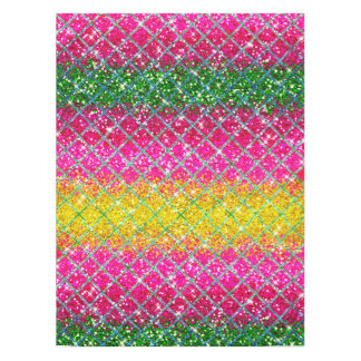 グリッターピンクスナンケスキン テーブルクロス