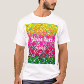 グリッターピンクスナンケスキン Tシャツ (正面)