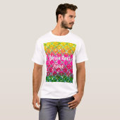 グリッターピンクスナンケスキン Tシャツ (正面フル)
